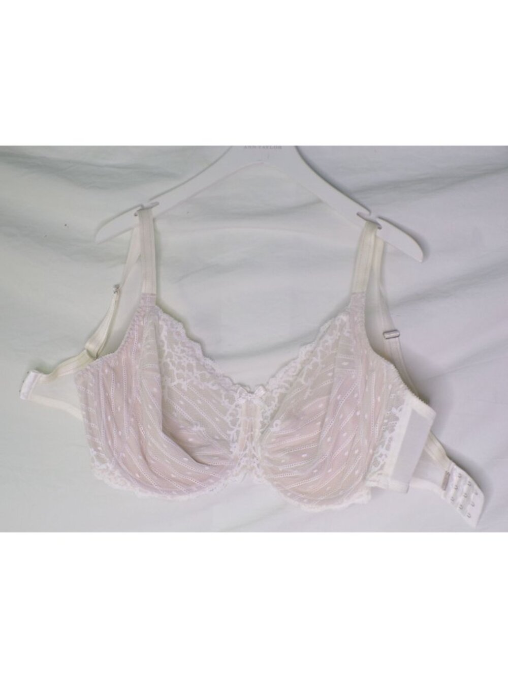 🆕CHANTELLE Rive Gauche Full Coverage Underwire Bra 40DDDD White #3281 - Picture 6 of 7